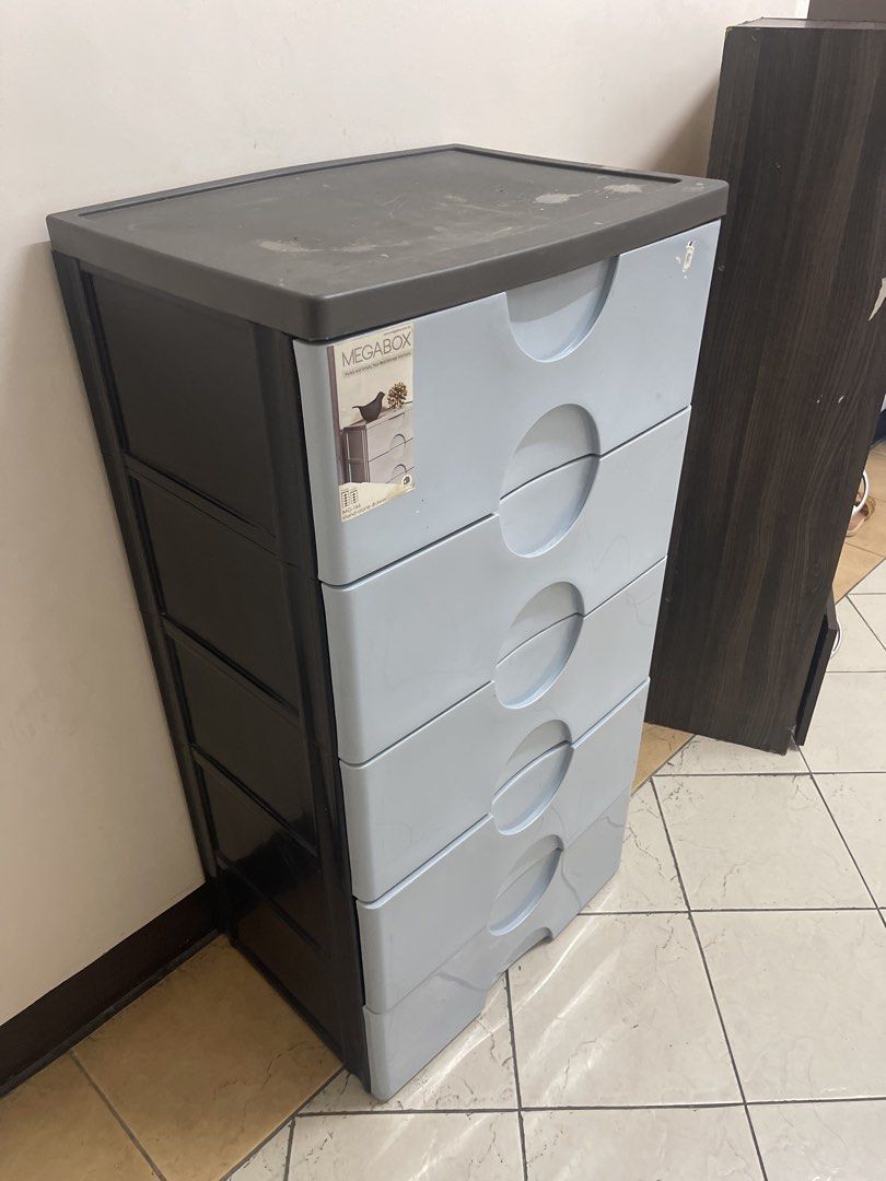 MEGABOX DRAWER (Category: Shelves, Cabinets & Racks) located in Pasig City. Submitted by sm_thehouseoftrends. (Listing ID 1468235475, Image 2). Description: Slightly used Brand: Megabox Quality! What you see is what actually get Standard size.