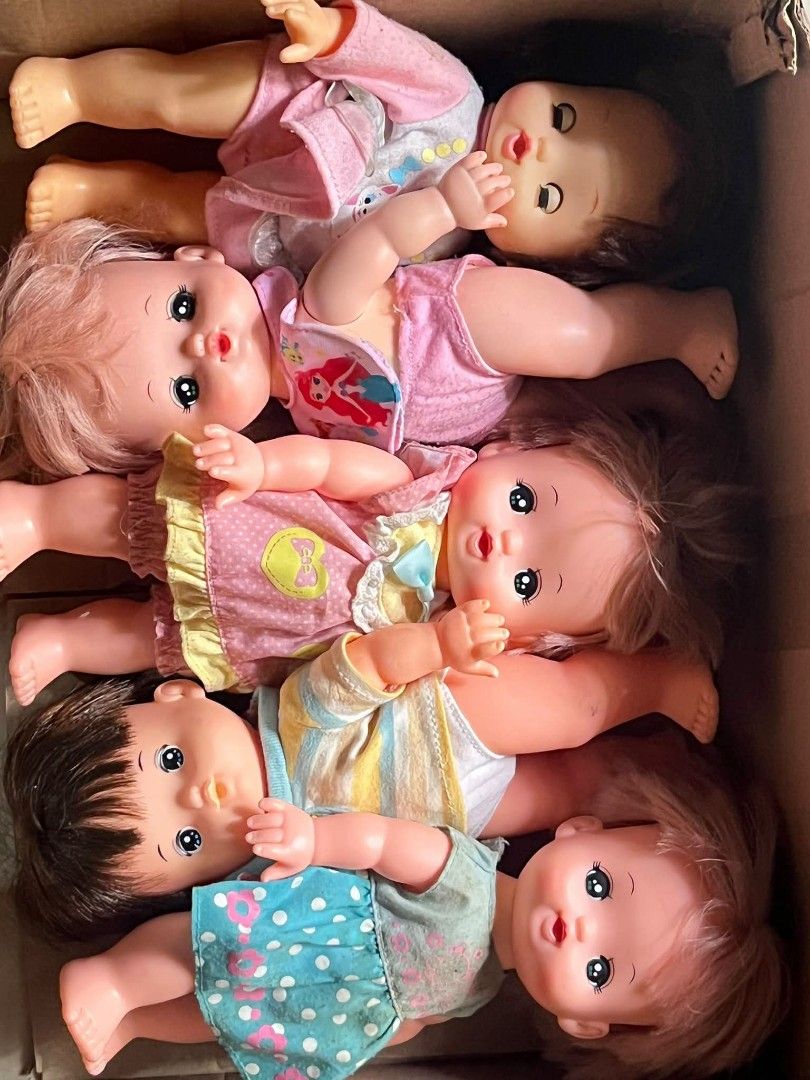 Mell chan Dolls for Take all (Category: Interactive Toys) located in Quirino. Submitted by dolliedoll (Listing ID 1468065525, Image 1). Description: needs cleaning no penmarks.