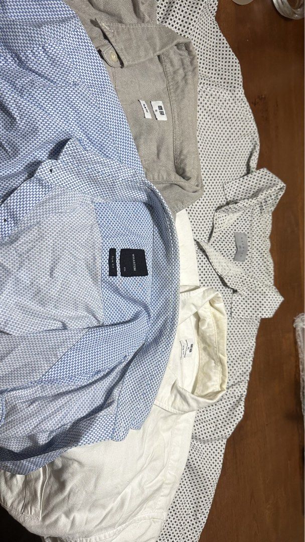 Men's Polo 1K get ALL (Category: Formal Shirts) located in Cainta. Submitted by kimmychoos.kc (Listing ID 1468219536, Image 1). Description: - Uniqlo brand - wharton - Maxwear XL and XxL . 1k All In.