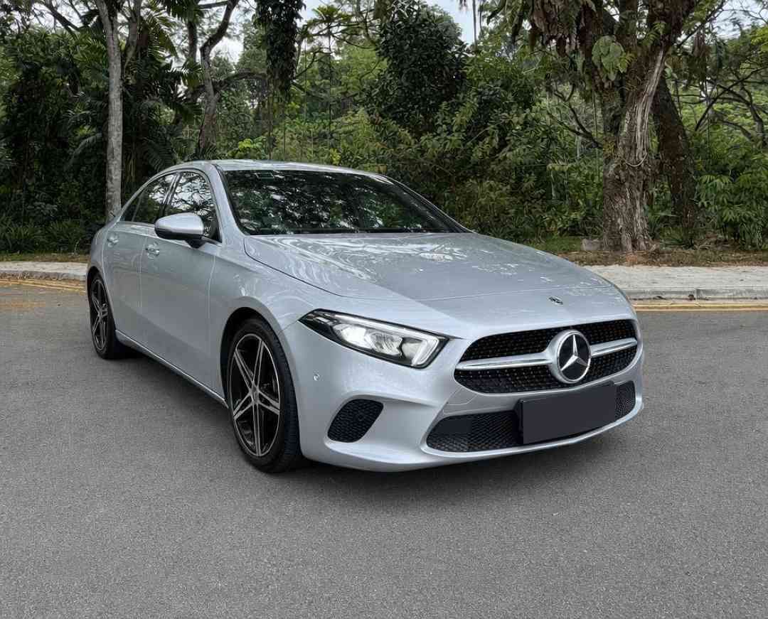 Mercedes-Benz A-Class Saloon A180 Progressive (A) (Category: Used Cars) located in Singapore. Submitted by carousell_certified_partners (Listing ID 1464587508, Image 1). Description: 1 Owner! Sleek, sporty and luxurious, ensuring refined and efficient daily drive. Comes with C&C extended warranty till Jan 2028! Additional 3 years engine & gearbox warranty for peace of mind purchase! Powerful and responsive, yet comfort. Extremely well maintained.