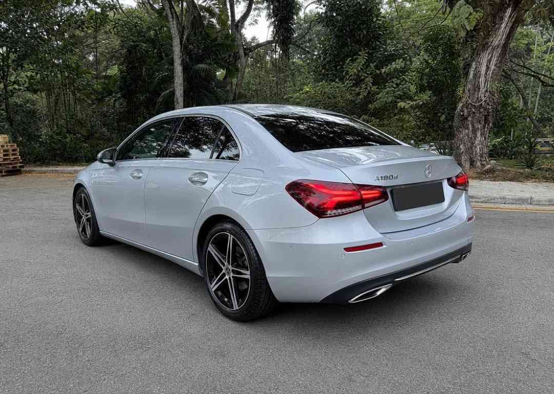 Mercedes-Benz A-Class Saloon A180 Progressive (A) (Category: Used Cars) located in Singapore. Submitted by carousell_certified_partners (Listing ID 1464587508, Image 3). Description: 1 Owner! Sleek, sporty and luxurious, ensuring refined and efficient daily drive. Comes with C&C extended warranty till Jan 2028! Additional 3 years engine & gearbox warranty for peace of mind purchase! Powerful and responsive, yet comfort. Extremely well maintained.
