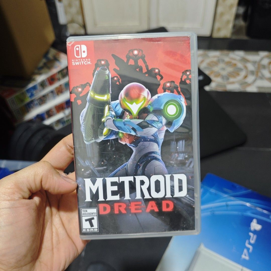 Metroid Dread Switch Game (Category: Nintendo) located in Quezon City. Submitted by shopme_gadget30 (Listing ID 1468226595, Image 1). Description: kindly read the details first for sale fixed price good Condition tested and working with case and game card compatible to Nintendo switch usa region qc area meet up: sm north shipping fee must shoulder by the buyer via lalamove or grab payment: bdo/gcash happy gaming everyone.