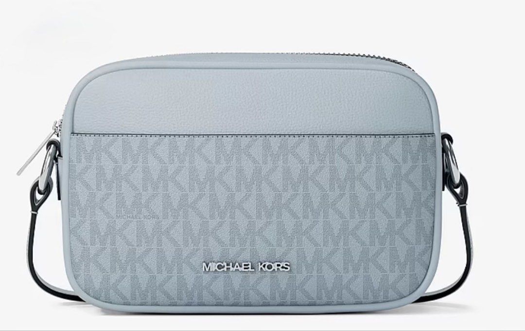 MICHAELKORS (Category: Cross-body Bags) located in General Trias. Submitted by trendz_fazhion (Listing ID 1468282255, Image 2). Description: new original usa bought small crossbody powder blue colo see description scroll photos nlng po mine niw pay now ship bukas via j & t for SEEIOUS AND AURE BUYER ONLY no cod.