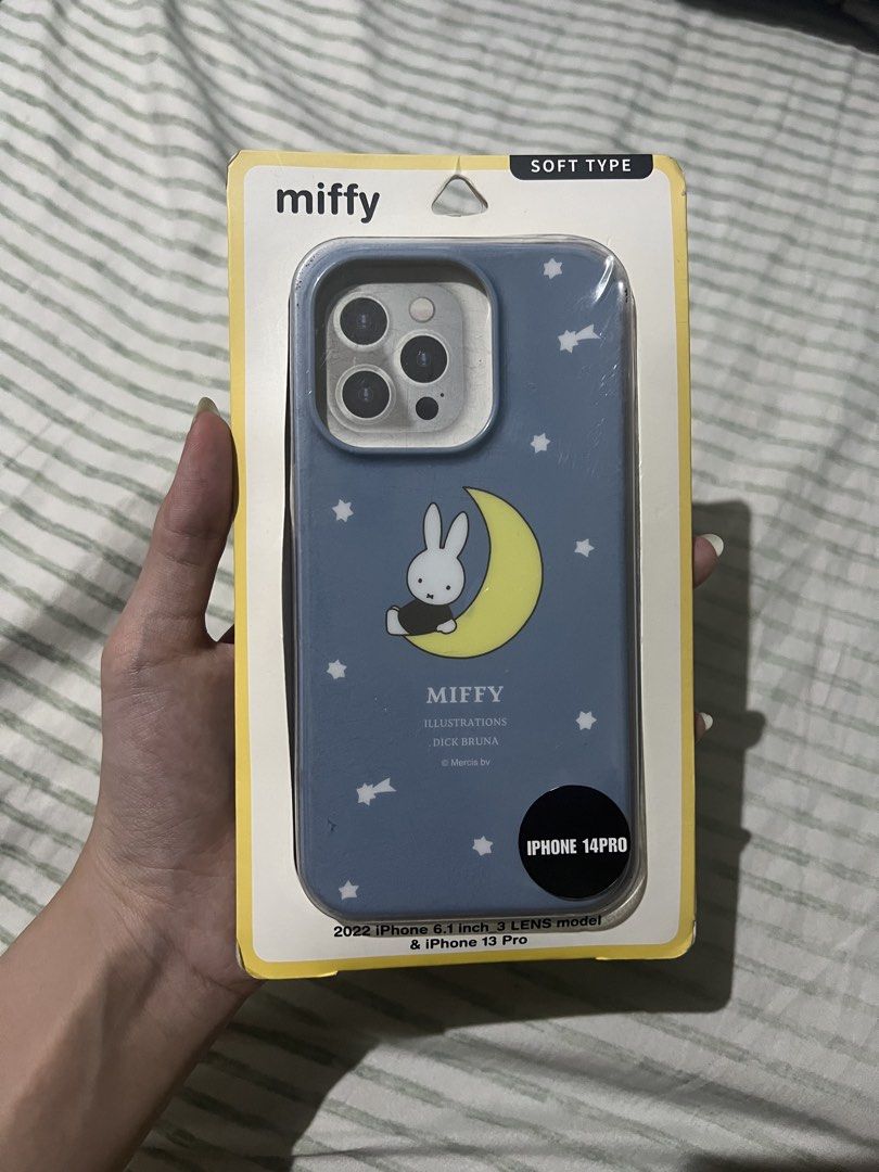 Miffy Soft Case by Gourmandise IPhone 13 Pro / 14 Pro (Category: Cases & Sleeves) located in Manila. Submitted by erickalago (Listing ID 1468261145, Image 1). Description: PRETTY VV MUCH! bought from japan surplus LOC: MANILA & MAKATI.