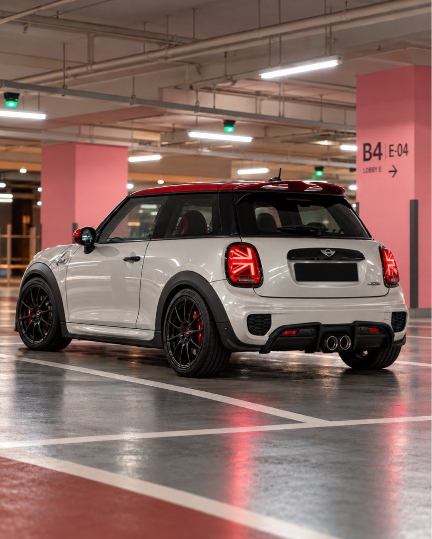 MINI John Cooper Works 2.0 3-Door (A) (Category: Used Cars) located in Singapore. Submitted by itsgottabeme (Listing ID 1468239457, Image 3). Description: MINI John Cooper Works finished in Silver with Red Roof. Tastefully set up with Team Dynamics wheels. Compact, quick and full of character, with a clean sporty stance that isn’t overdone. Car presents very well and is ideal as both a daily drive and weekend car. Viewing welcome for genuinely in