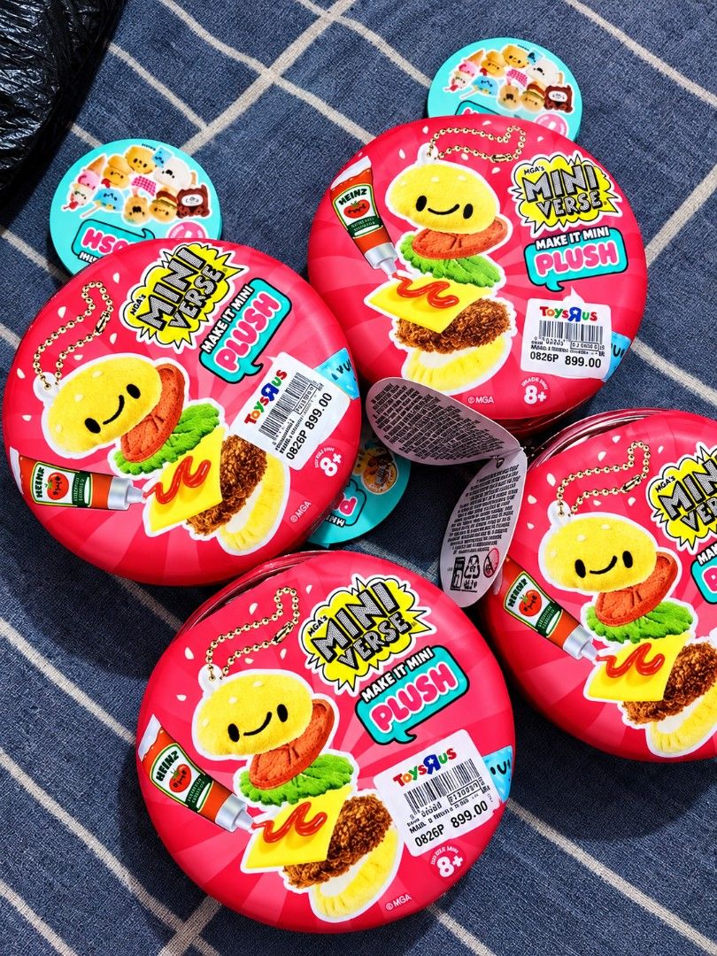 Miniverse - make it Plush (Category: Designer & Blind Box Toys) located in Mandaluyong City. Submitted by twovv (Listing ID 1468270833, Image 1). Description: Brand new Sealed BELOW mall srp Original Original price : 899.75.
