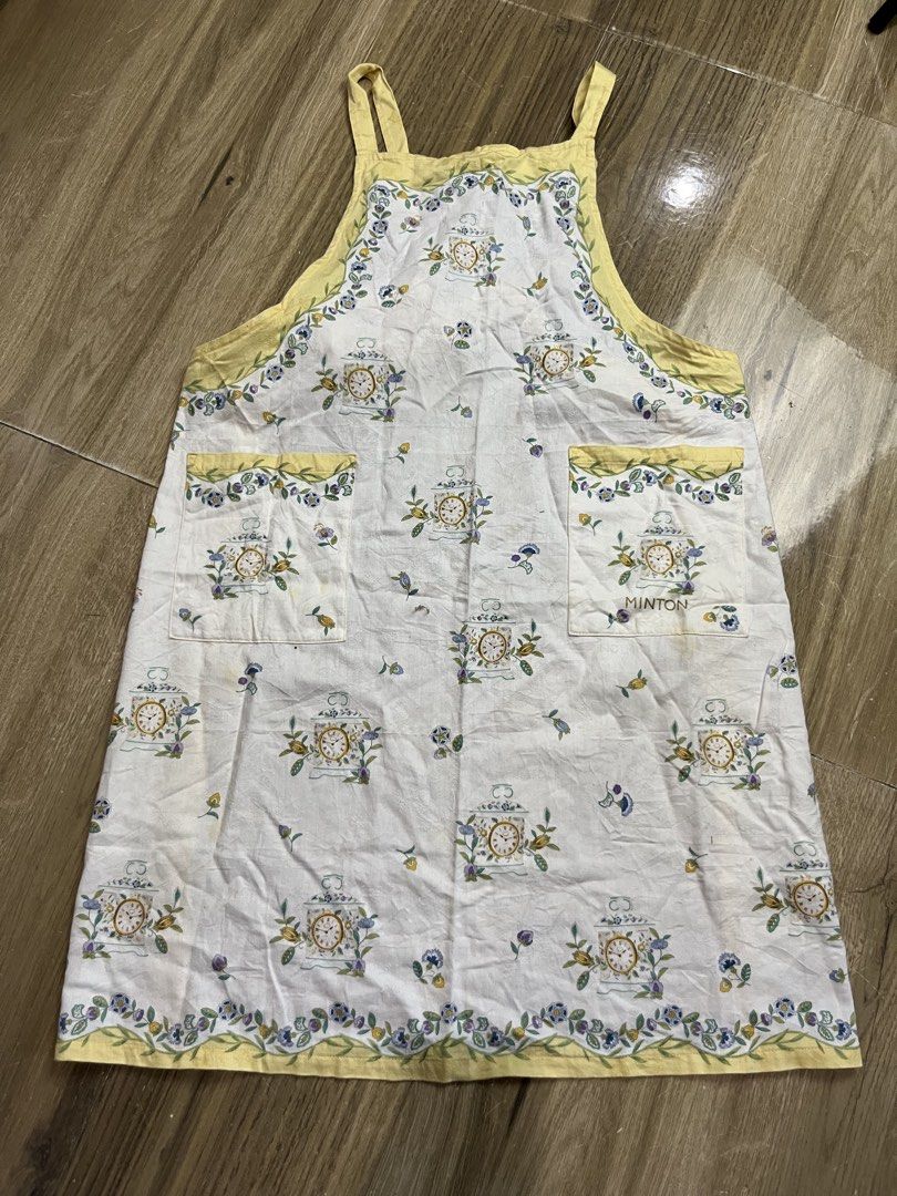MINTON Apron (Category: Home Improvement Tools & Accessories) located in Bulacan. Submitted by letsfindukaywithme (Listing ID 1468280428, Image 2). Description: Minton Apron Cotton +sf payment first Ship via J&T.