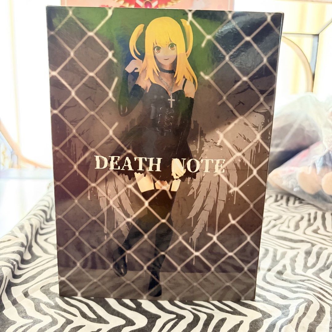 Misa Amane Death Note (Category: Figurines & Statues) located in Manila. Submitted by kathscorner (Listing ID 1468094363, Image 2). Description: 💯Authentic MIB (Mint in box) W/ clam (see pic posted) Size: Approx 20cm Material: PVC .