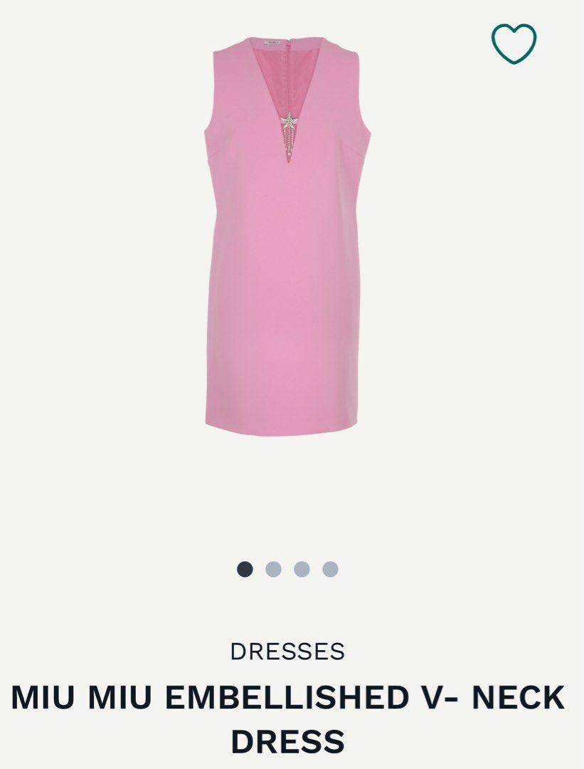 Miumiu Dress (Category: Dresses) located in Quezon City. Submitted by byuklph (Listing ID 1468194261, Image 1). Description: Authentic 💯size38 Excellent condition No stains or damage .