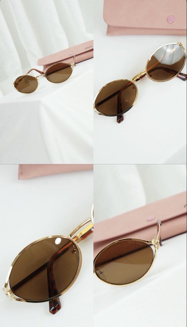 Miumiu Shades (Category: Sunglasses & Eyewear) located in Pasig City. Submitted by jielyssefinds (Listing ID 1468062231, Image 1). Description: Selling this Miumiu dupe for only 1k! Premium quality like the original .
