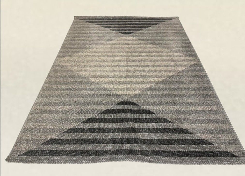 Modern Geometric Carpet Rug (Delta) (Category: Carpets, Mats & Flooring) located in Quezon City. Submitted by dannikkishoppe2 (Listing ID 1468130177, Image 1). Description: Modern Geometric Carpet Rug (Delta)‼️₱4500‼️ *160cm x 230cm *Made in Spain Please manage your expectations as there might be minimal flaws. Color may vary due to lighting, it may appear darker or lighter in person. Check photos first before buying. Please refrain from purchasi