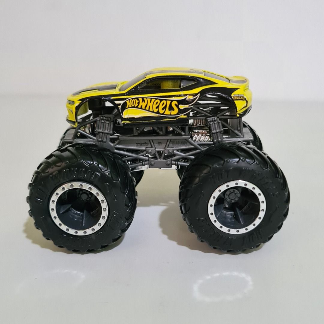 Monster Truck Chevy Camaro (Category: Vehicle & Diecast Models) located in Antipolo. Submitted by legit1o1 (Listing ID 1468148787, Image 3). Description: Monster Truck Chevy Camaro Price: 300 used unit and does have some wear from use Fixed Price Antipolo Location *MoP: Metrobank / Gcash *No Reservation *Payment First (first to pay policy) *Nationwide Delivery / Shipping via lbc or lalamove at buyers expense.