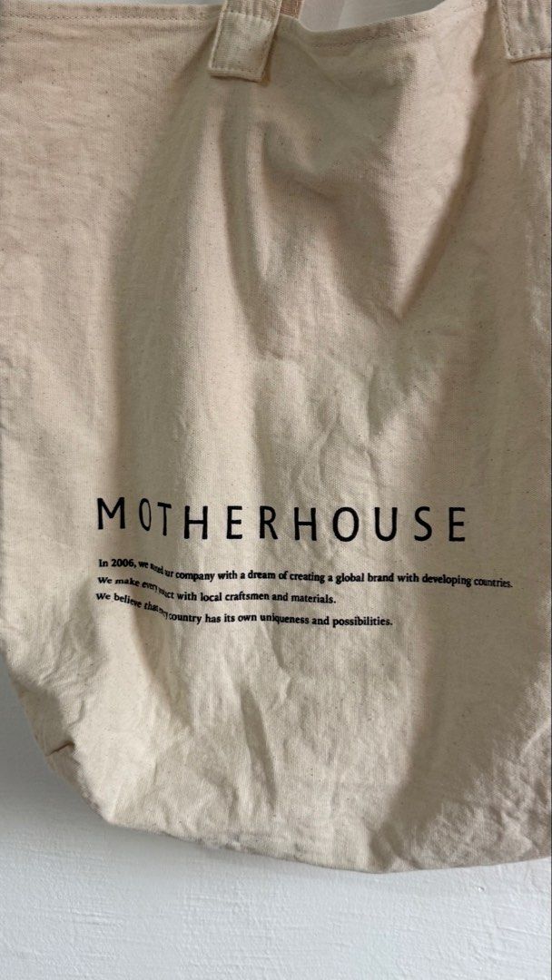 Motherhouse tote bag (Category: Tote Bags) located in Cordova. Submitted by thedecluterrer (Listing ID 1468108306, Image 2). Description: .