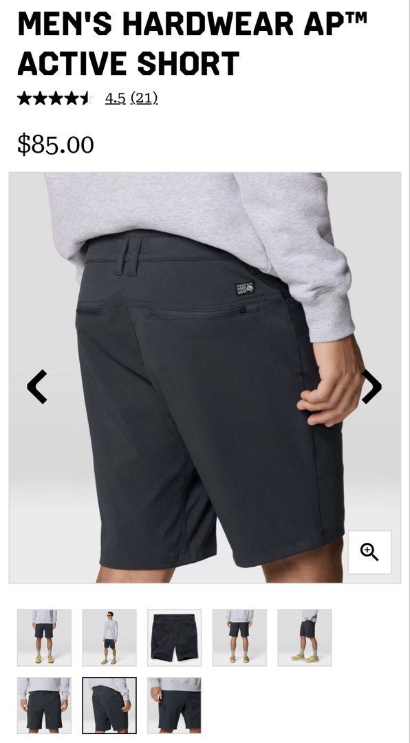 Mountain Hardwear AP Active Short Men's Black (Category: Shorts) located in Cebu City. Submitted by pick2zeroo (Listing ID 1468134929, Image 1). Description: GOOD FOR HIKING,OUTDOOR NO ISSUE BRAND NEW WITH HANGTAG WAIST: 36 LENGTH: 20 LOCATION: CEBU CITY COURIER: JNT SHIP NATIONWIDE DM📩.