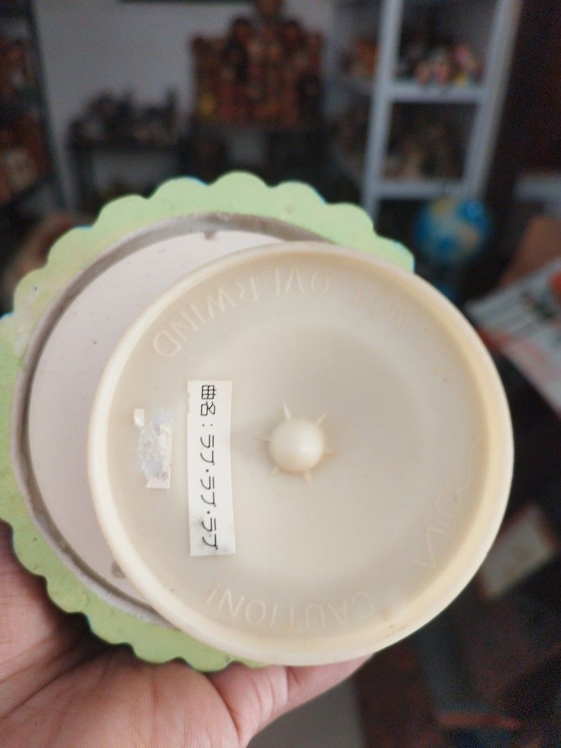 Music box candy pot resin bea (Category: Vintage Collectibles) located in San Rafael. Submitted by jflshoppe1989 (Listing ID 1468122690, Image 3). Description: .
