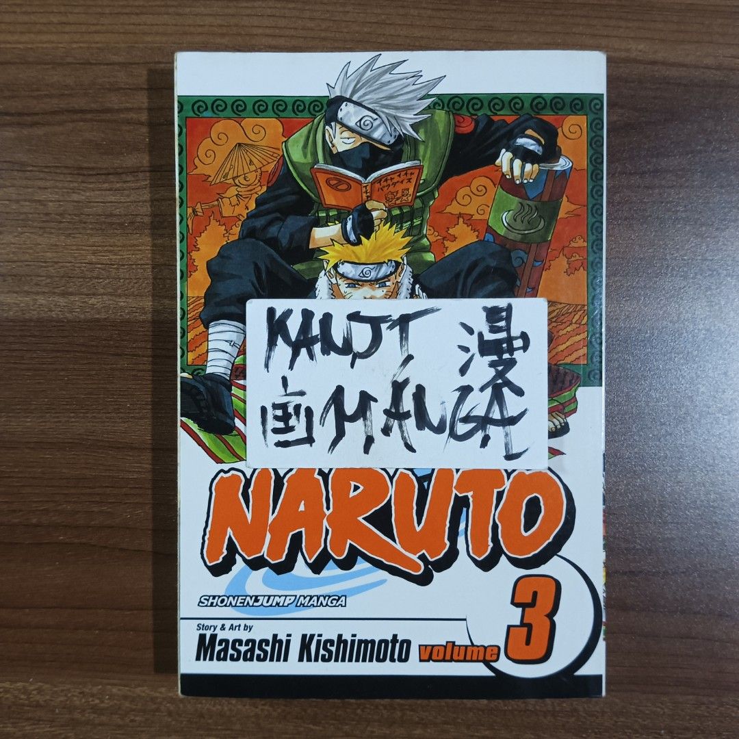 Naruto Manga Volume 3 (Category: Comics & Manga) located in Davao. Submitted by kanjimangaonlinestore (Listing ID 1468193136, Image 1). Description: • Naruto, Vol. 3 Condition: Well Used Yellowing / Markings Location: Davao City MOP: Gcash MOD: J&T / SPX.