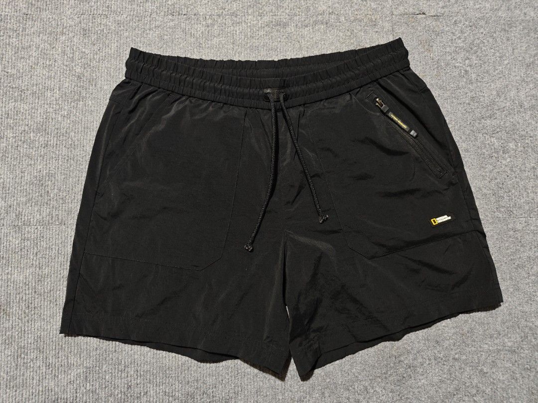 National Geographic Short Pants (Category: Shorts) located in Midsayap. Submitted by indigoventure (Listing ID 1468075942, Image 1). Description: National Geographic Black Shorts Very good condition Dimensions waist: 32-34 length: 15.5 leg opening: 12 rise: 10 (front) National Geographic Black Shorts These are black National Geographic shorts. Made from a lightweight and comfortable material, they are perfect for active wear during the summer..