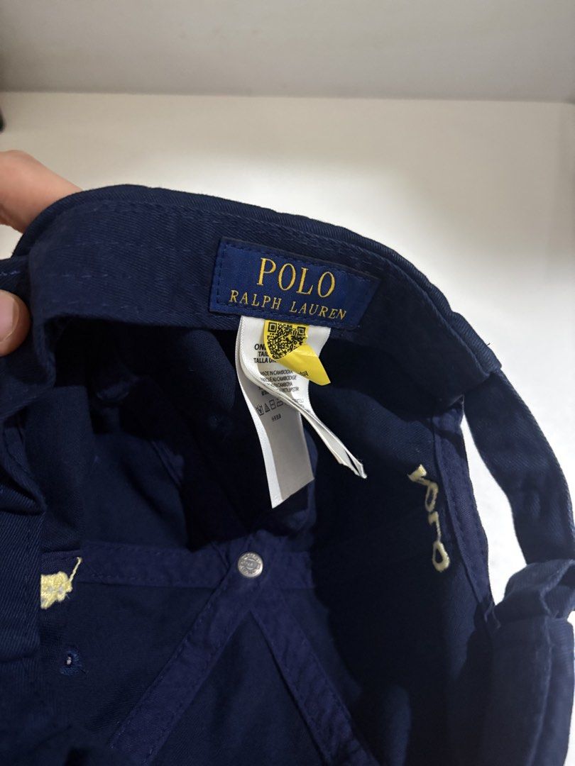 Navy Blue Ralph Lauren Cap (Category: Caps & Hats) located in Manila. Submitted by loelma (Listing ID 1468226319, Image 3). Description: Original.