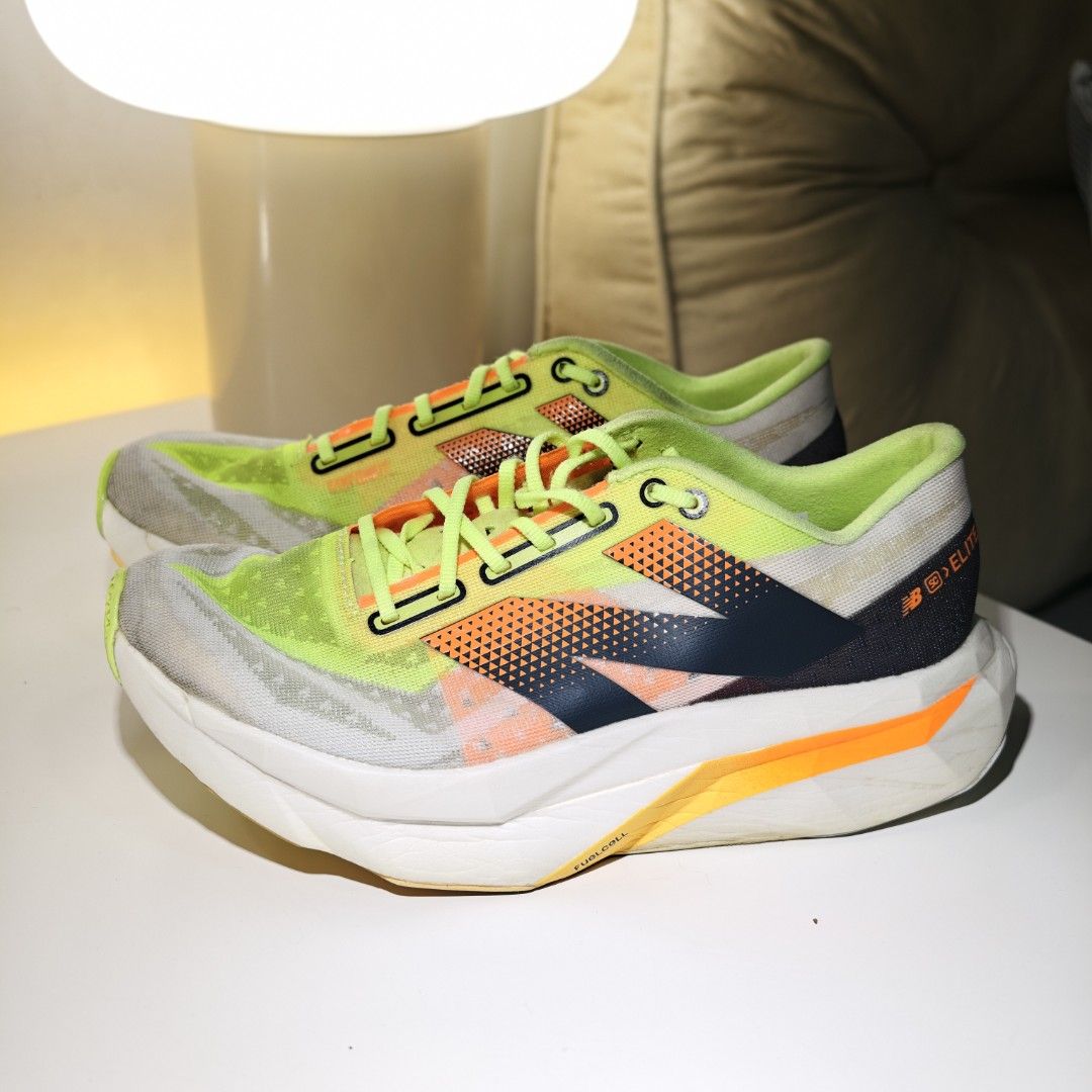 New Balance FuelCell SuperComp Elite v4 (Category: Sneakers) located in Caloocan City. Submitted by alycho (Listing ID 1468138230, Image 1). Description: Mileage: 34.1km only! Bought for around P17,000 Note: Not a buy-and-sell shop! All items were bought for personal use. 🤍 RFS: Love trying out lotsss of shoes 😅👟 📍 Pick-up: Edsa Caloocan (payment first before ship out) 📍 Meet-up: Cloverleaf, Trinoma, Vertis North, and nearby areas 📍 Deliver