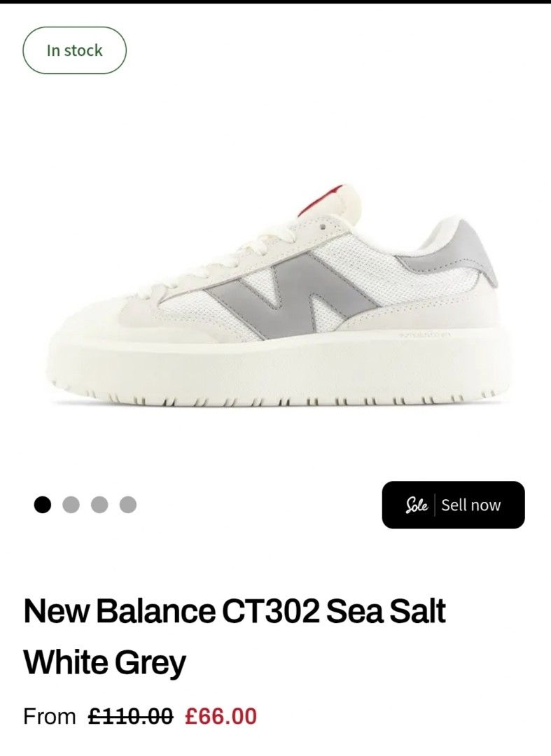 New Balance White & Gray CT302 (Category: Sneakers) located in Manila. Submitted by myno23lenel (Listing ID 1468080323, Image 1). Description: For sale New Balance White & Gray CT302 Sneakers Size 9.5 US men fit up to size 10 No box,100 % Authentic, no issue only signs of usage, minimal heel drags, no sole seps For only 1.5k fixed Location Fairview.