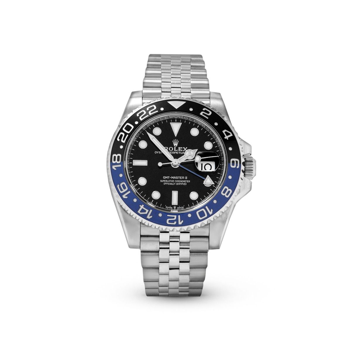 New Jul 2026 Rolex GMT Master II Batman 126710BLNR 126710 Black Dial Jubilee (Category: Watches) located in Singapore. Submitted by luxehouze (Listing ID 1468082122, Image 1). Description: Luxehouze is your trusted marketplace to buy and sell luxury goods. Luxehouze SG Pte Ltd is a licensed luxury goods marketplace and regulated dealer. WHY US? 100% Authentic with Money-Back Guarantee Best Price Program* Curated Collection * T&Cs apply. OUR SERVI