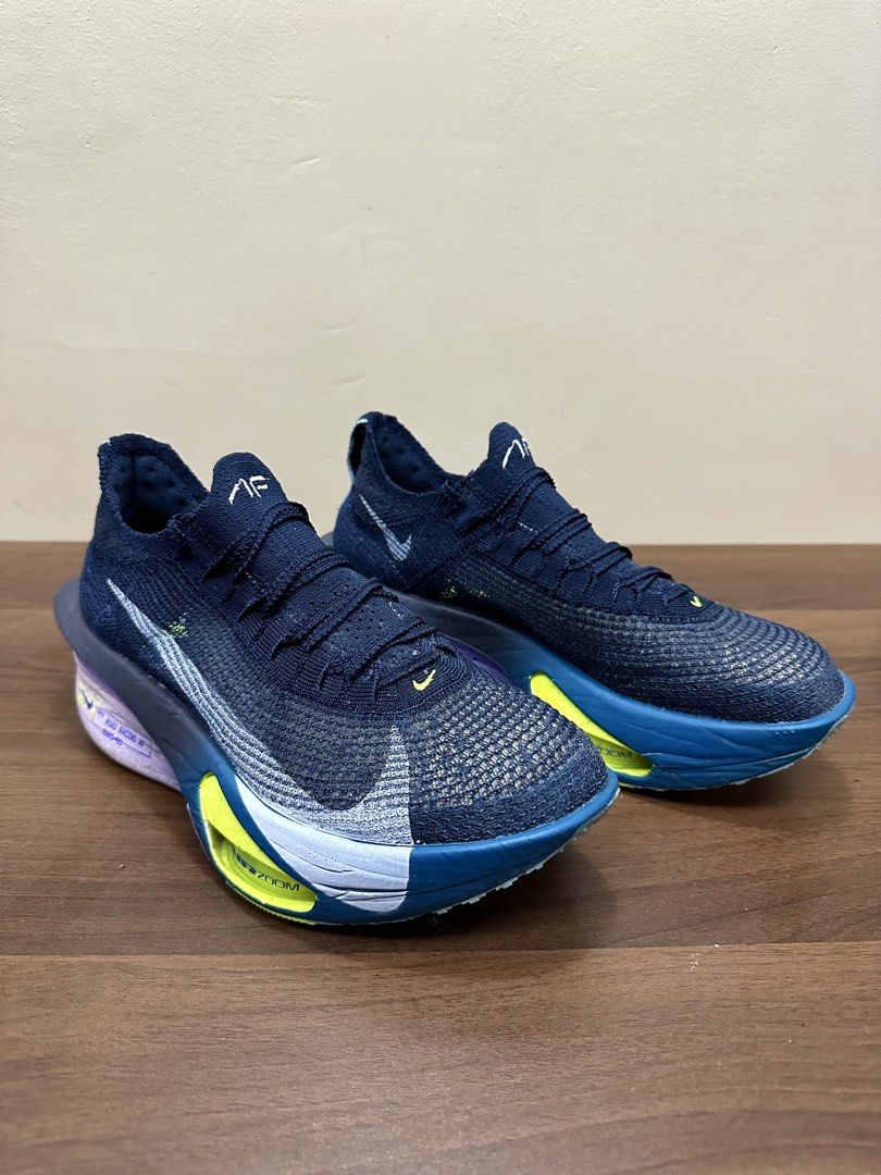 Nike Alphafly 3 (Category: Sneakers) located in Manila. Submitted by itsaladean (Listing ID 1468270321, Image 1). Description: Nike Air Zoom Alphafly 3 Colorway - (Obsidian/Doll/Persian Violet/Denim Turquoise/ Volt) Carbon Plated Road Racing Shoes Elite level super shoes Original Price: 14,495 Original from Nike App USED ONCE in a half marathon .