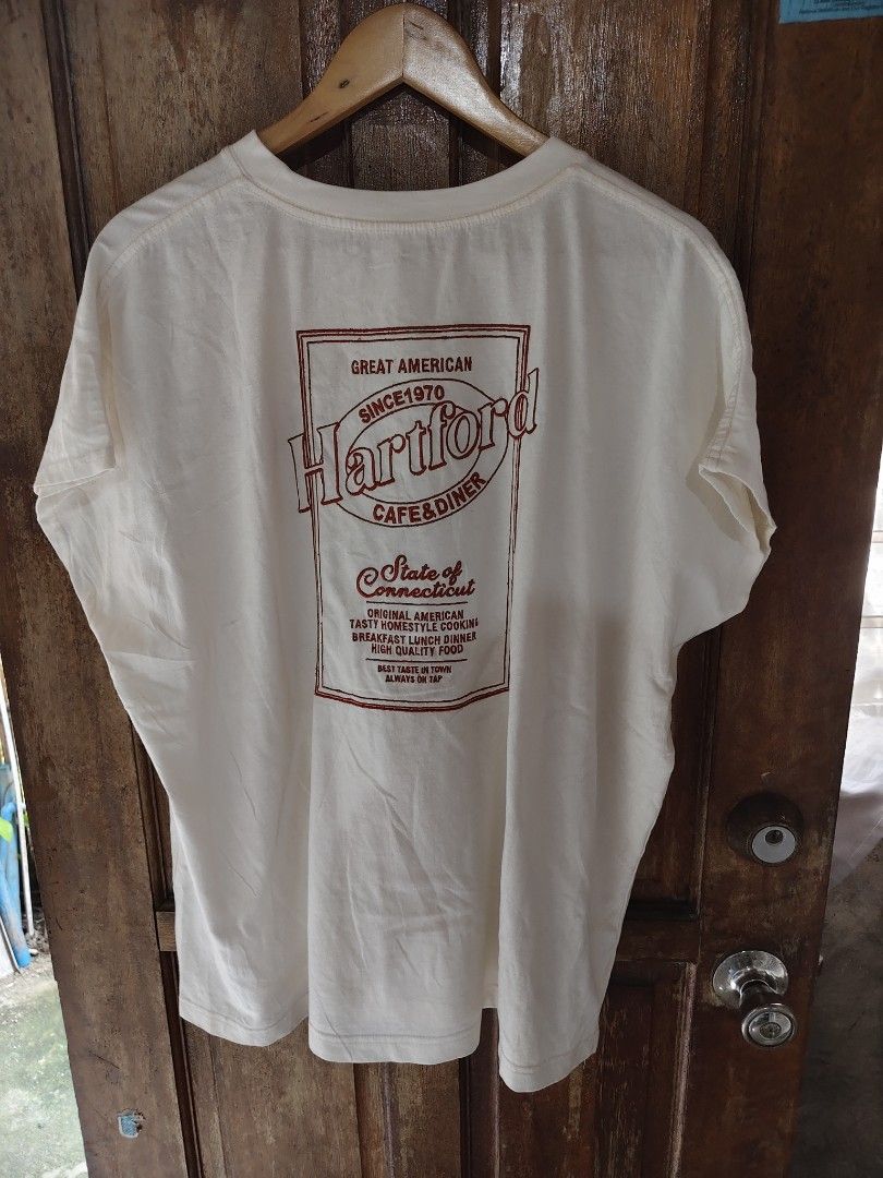 Nike And Hartford Cafe&Dinner Sleeveless Tee (Category: Tshirts & Polo Shirts ) located in Iloilo. Submitted by branded-boy0422_16 (Listing ID 1468104252, Image 2). Description: oversize M W: 26 L: 27 1/2 Excellent to as new no issue / Need washed only.