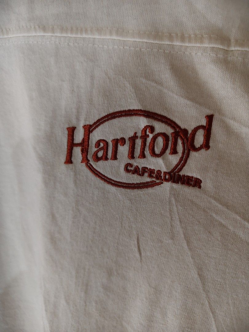 Nike And Hartford Cafe&Dinner Sleeveless Tee (Category: Tshirts & Polo Shirts ) located in Iloilo. Submitted by branded-boy0422_16 (Listing ID 1468104252, Image 3). Description: oversize M W: 26 L: 27 1/2 Excellent to as new no issue / Need washed only.