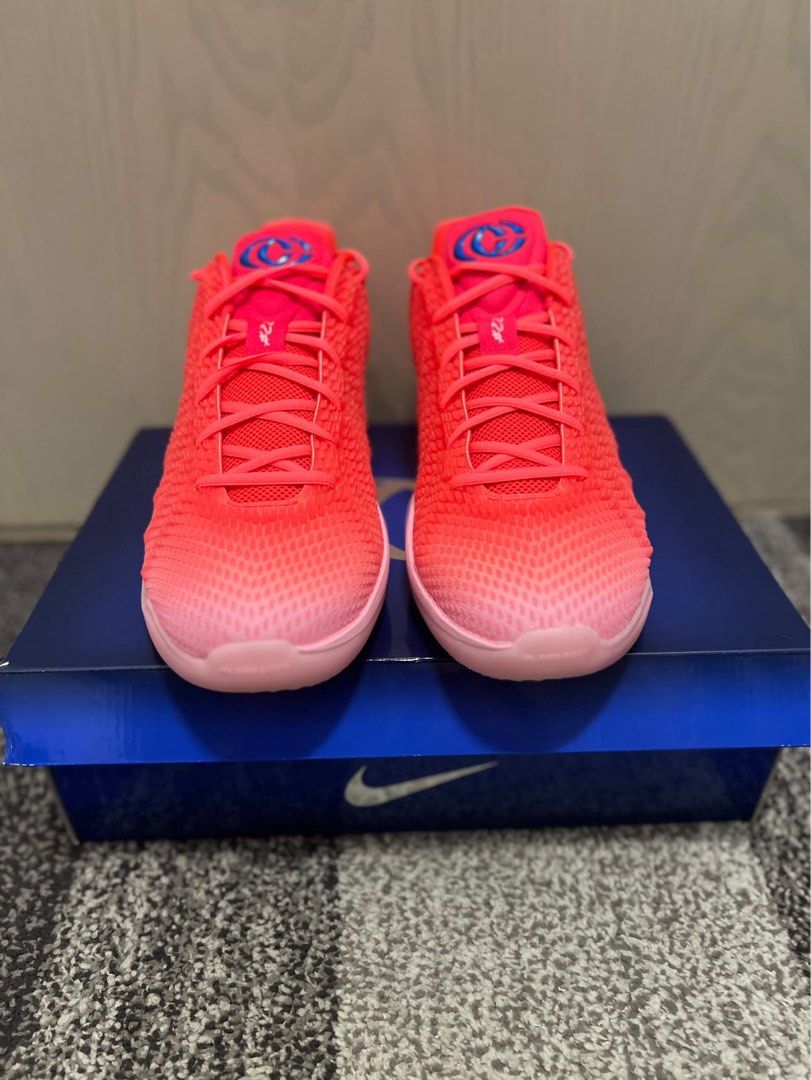 Nike Caitlin 1 Hot Punch Pink (Category: Casual Shoes) located in Las Pinas. Submitted by klainedcs (Listing ID 1468234461, Image 3). Description: - Model: Nike Caitlin 1 - Colorway: Hot Punch Pink with gradient fade and blue accents - Size: Women's US 13.5 / Men's US 12 - Condition: Brand new, never worn outside - Packaging: Includes original blue Nike box with size label.