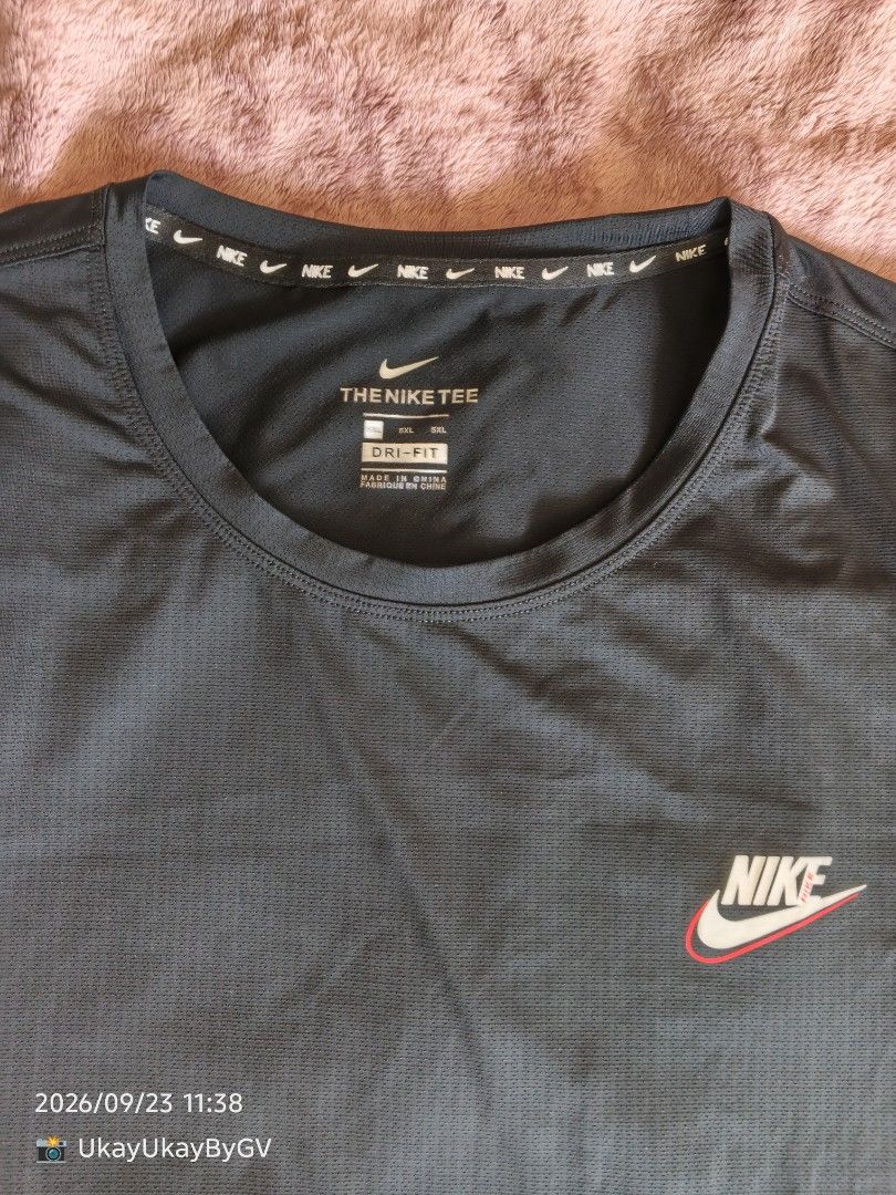 NIKE DRIFIT (Category: Activewear) located in San Isidro, Davao Oriental. Submitted by ukayukaybygv (Listing ID 1468072723, Image 2). Description: NIKE DRIFIT CR:9.5 CONDITION: NO ISSUE SIZE: LARGE TO XL.