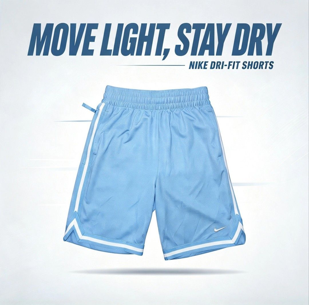 NIKE DRI-FIT SHORT (Category: Shorts) located in Sibalom. Submitted by jm.thrift07 (Listing ID 1468064402, Image 1). Description: EXCELLENT CONDITION 💯 SIZE:XL DIMES:26-30×19 ISSUE: PINHOLE & LINTS.