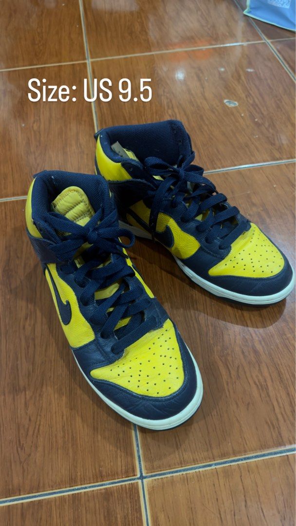Nike Dunk High Sneakers Collection (Category: Sneakers) located in Quezon City. Submitted by Jam_r (Listing ID 1468193884, Image 3). Description: 5 PAIRS NIKE DUNKS TAKE ALL PLS SEE INDIVIDUAL PHOTOS FOR SIZE REFERENCE. For interested buyers, I can send more photos. .