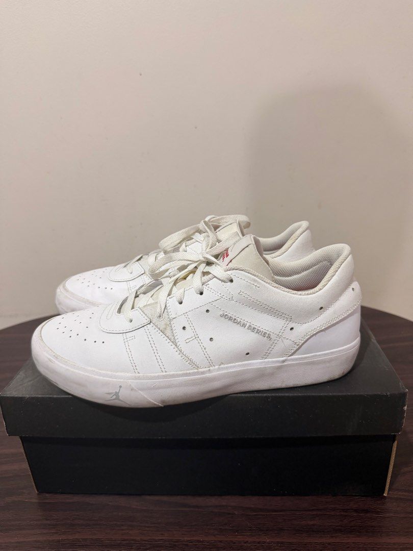 Nike Jordan Series ES (Category: Casual Shoes) located in Quezon City. Submitted by aurasupply (Listing ID 1468111410, Image 1). Description: Legit complete Just dirty cuz its white Cubao localation PM me if interested.