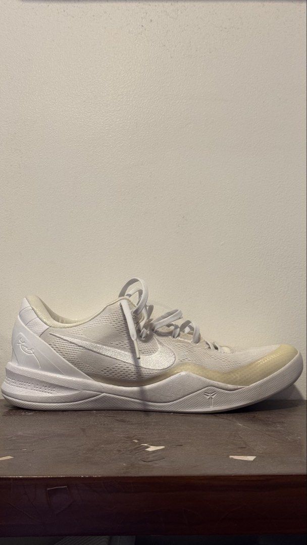 Nike Kobe 8 Protro “Halo” (Category: Sneakers) located in Manila. Submitted by far2x (Listing ID 1468077909, Image 1). Description: For sale only Kobe 8 Protro Halo Size 12 Local Release Complete with box Lightly used No seps No tears Newly cleaned by Shoe Crew PH Certificate of Authenticity QC/Makati.