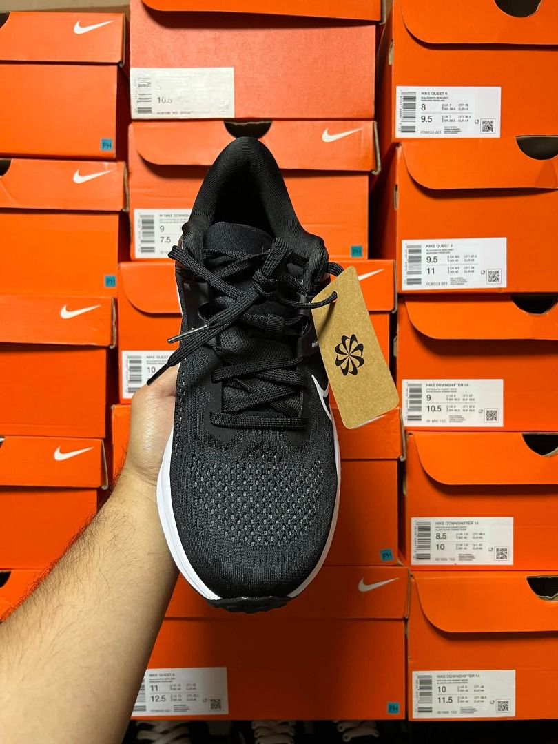 Nike Men’s Quest 6 - Black (FD6034-001) (Category: Sneakers) located in Manila. Submitted by 1121snkrs (Listing ID 1468079964, Image 2). Description: Nike Men’s Quest 6 - Black (FD6034-001) Size 8, 8.5, 9, 9.5, 10, 10.5, and 11 US Mens P1,950 (srp P4,295) Brand new with box 100% authentic / original Money back guarantee if proven fake. Commonwealth QC.
