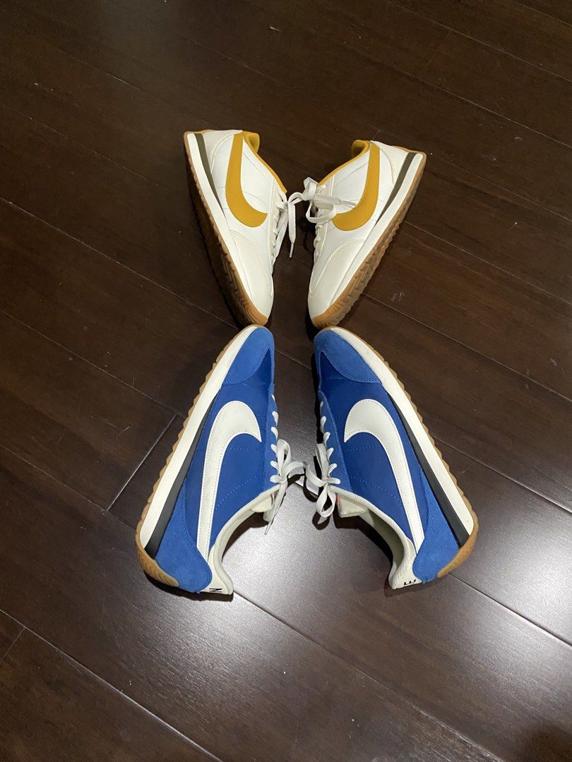 NIKE Pacific Leather (Category: Sneakers) located in Pasig City. Submitted by mitchf2006 (Listing ID 1468205696, Image 1). Description: Selling BOTH for 3000 only. Has to be both for that orice. Only used ONE TIME for a photo shoot. Nike Pacific leather size 9.