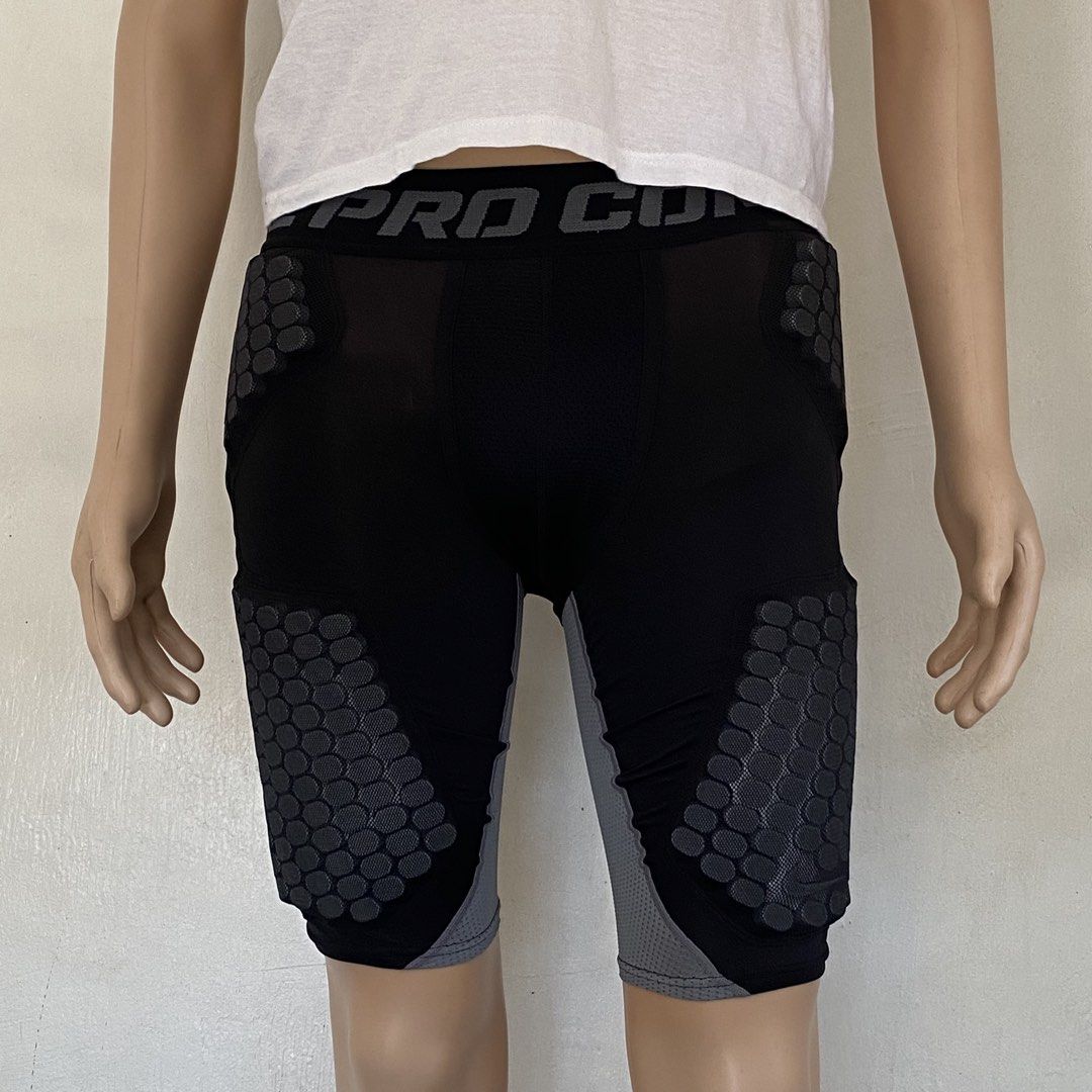 Nike Pro Combat 🩳 | Black Boxing Short (Category: Shorts) located in Bulacan. Submitted by orc.ph (Listing ID 1468149940, Image 3). Description: Nike Pro Combat 🩳 | Black Boxing Short Material Used: Polyester - Black - Cycling - Stretchable - Garterized - Padded Compression Short/ Girdle - Hexagonal Protective Padding on Thigh and Hips - Boxing - Sportswear -Size: XS-XXL -Waistline: 24-38” -Length: 19” -Thighs: 8” -Leg Opening: 6.5” -Rise: 11” 