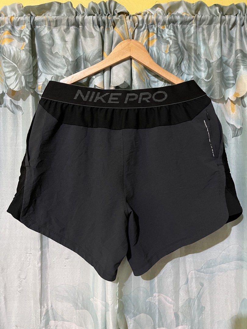Nike Pro Running Shorts (Category: Shorts) located in Bacolod City. Submitted by jem111111 (Listing ID 1468184973, Image 2). Description: GOOD AS NEW CONDITION NO FLAWS/ISSUE COMPLETE TAGS ORIGINAL WAIST 32-40 .