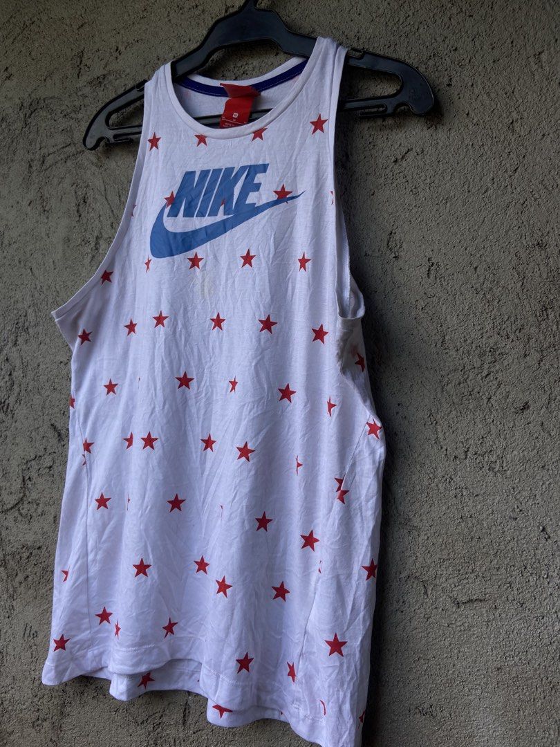 Nike Swoosh Tank Top (Category: Swim Top & Rash Guards) located in Cavite. Submitted by abasolo_jv (Listing ID 1468128248, Image 2). Description: Good condition no issues 10/1 Color rate no issues 19.5x27 dimes m on tag try to offer .
