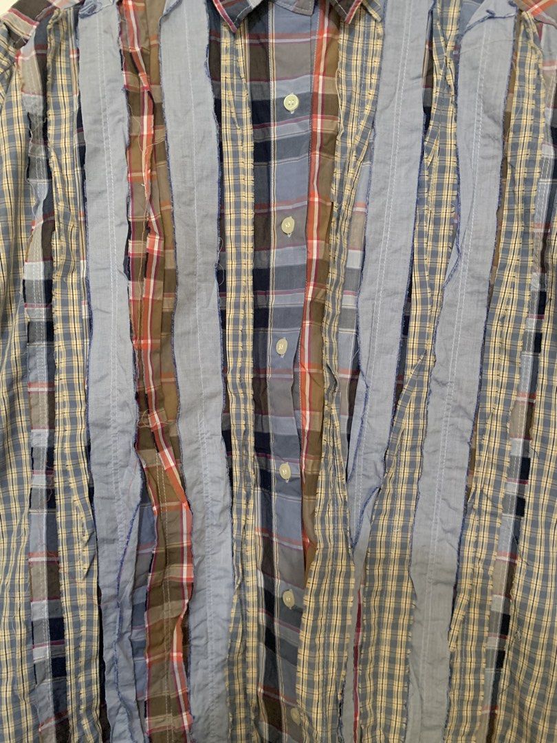 NIKO AND... PATCHWORK SHIRT (Category: Formal Shirts) located in Bulacan. Submitted by ridersthrift_ph (Listing ID 1468077749, Image 3). Description: Authentic In Great Condition W25 x L28 inches No Flaw Gcash Payment Bulacan 📍.