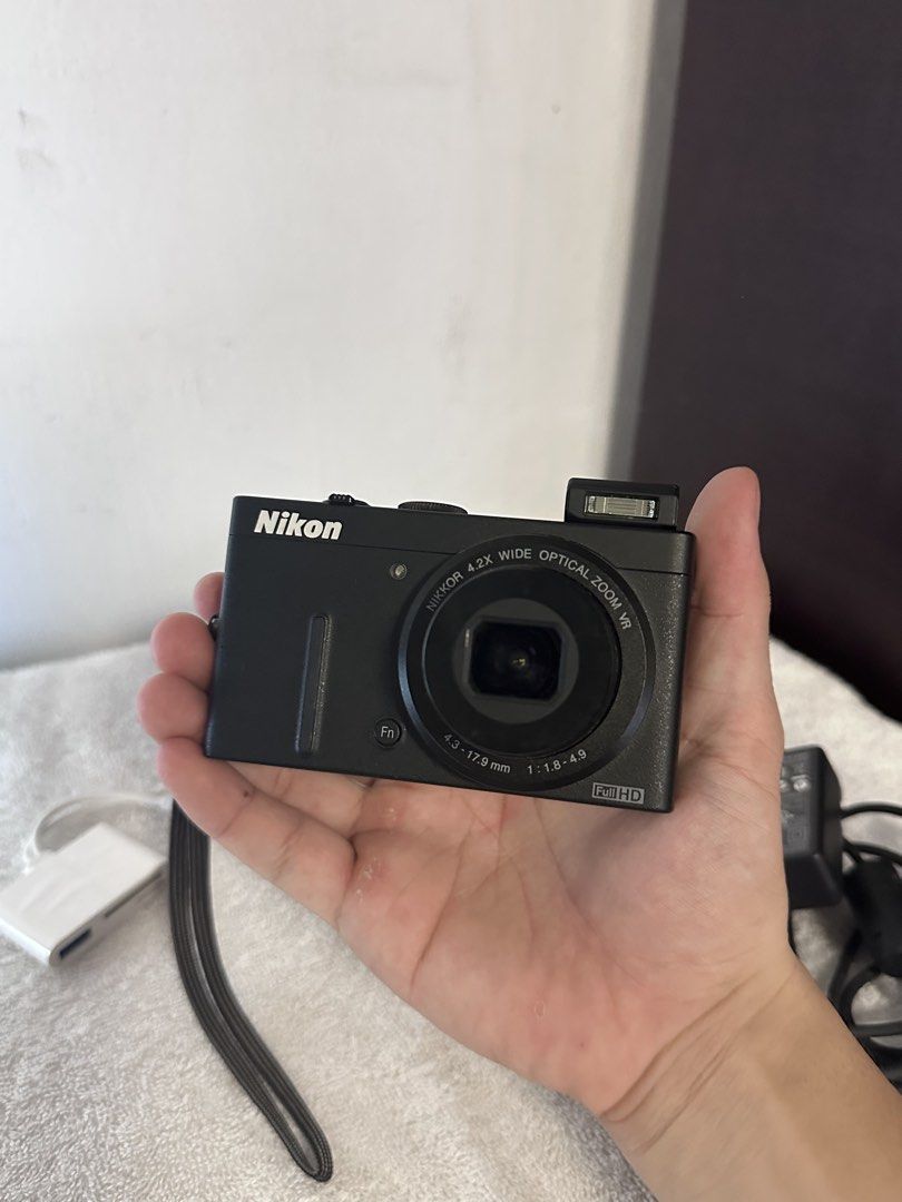 Nikon Coolpix P310 (Category: Cameras) located in Dasmarinas. Submitted by takuya_ (Listing ID 1468077780, Image 2). Description: Nikon Coolpix P310 Like new condition | Complete with charger No issues! Check all you want - 16.1 megapixels - CMOS sensor - 4.2x optical zoom - pop-up flash - optical image stabilization - full HD video recording Inclussions: Unit Charger Sd card Original Nikon Batt Pouch 📍Gentri Cavite Can do half way meet if sure 