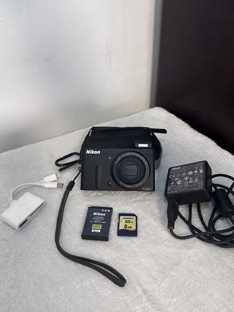 Nikon Coolpix P310 (Category: Cameras) located in Dasmarinas. Submitted by takuya_ (Listing ID 1468077780, Image 1). Description: Nikon Coolpix P310 Like new condition | Complete with charger No issues! Check all you want - 16.1 megapixels - CMOS sensor - 4.2x optical zoom - pop-up flash - optical image stabilization - full HD video recording Inclussions: Unit Charger Sd card Original Nikon Batt Pouch 📍Gentri Cavite Can do half way meet if sure 