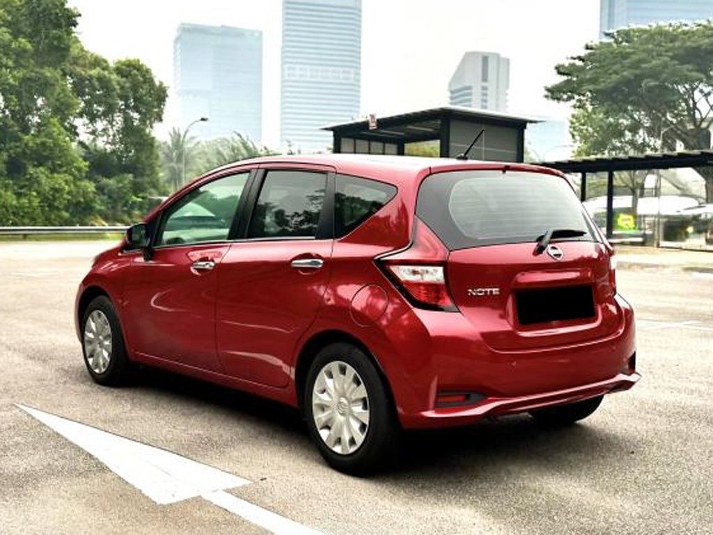 Nissan Note 1.2 (A) (Category: Used Cars) located in Singapore. Submitted by m_macztech (Listing ID 1468096549, Image 3). Description: ➡️ Features 1.2L 3-cylinder in-line CVTC DOHC with Xtronic CVT (a) transmission producing 78bhp, fuel consumption of 18.5km/l with 41L tank capacity ℹ️ Accessories Digital Display, Pioneer infotainment with Bluetooth, Keyless entry & start, Reverse sensor & camera, Eco mode, Auto LED headlights ✅ 1 Owner Unit with