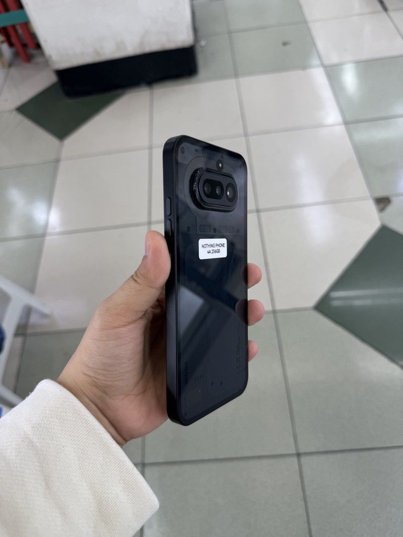 Nothing Phone 4a 256gb FU NTC No issue (Category: Android Others) located in San Juan City. Submitted by javedsgadgetshop (Listing ID 1468084091, Image 2). Description: INSTALLMENT OPTIONS : SPAY LATER / GGIVES / CREDIT CARD / SKYRO / HOMECREDIT (BRANDNEW) QUICK INFO! ✖️ ➡️ Nothing Phone 4a ➡️ 256gb ➡️ Black Color ➡️ NTC Variant ➡️ 95% Makinis & Good BH ➡️ Factory Unlock ➡️ WITH FREE CASE AND CHARGER 🤝 We accept swap | Trade - In 💳 We do instal