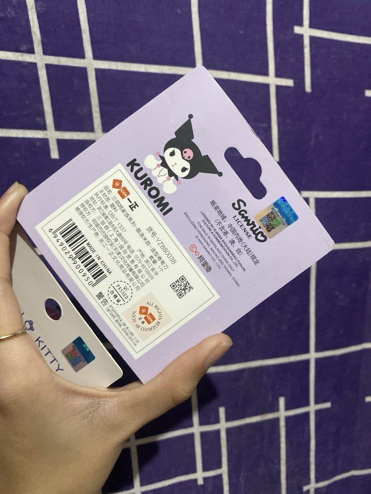 Official/ Licensed Hello Kitty & Kuromi Sharpener (Category: Stationery & School Supplies) located in Bulacan. Submitted by cute.finds.ph (Listing ID 1468187043, Image 2). Description: —₱70 each —2pcs each avail.