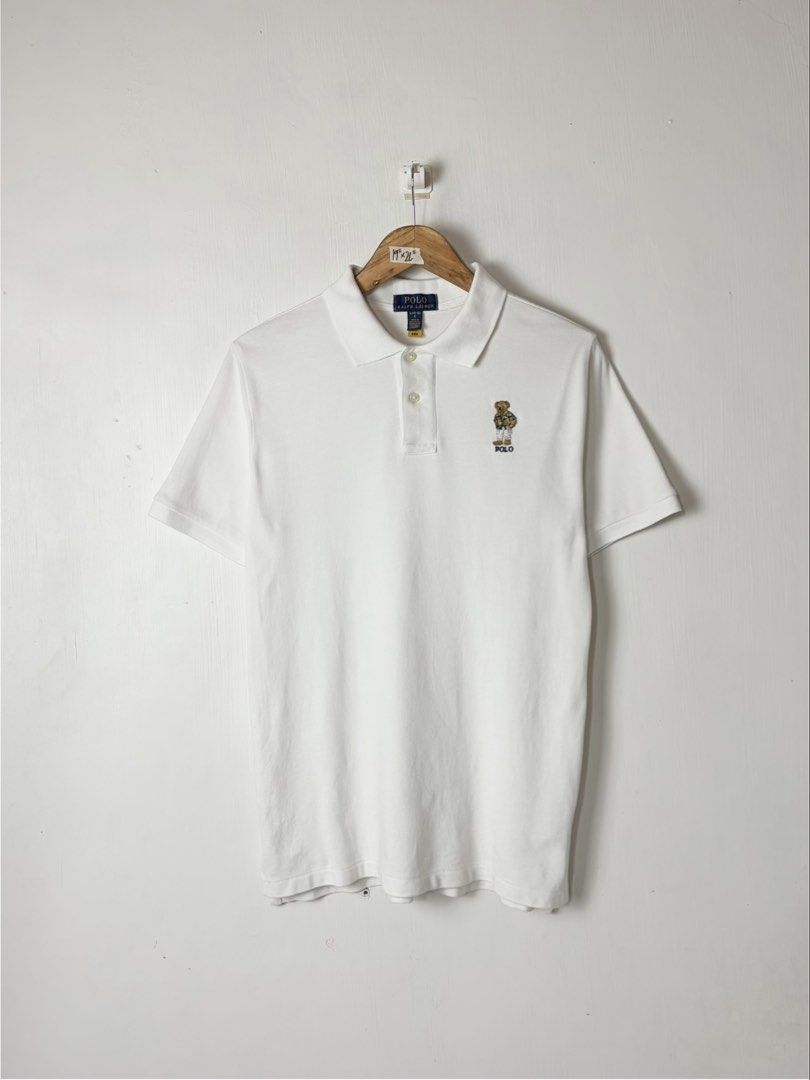 OG’ Ralph Lauren bear (Category: Formal Shirts) located in Manila. Submitted by vinthreads (Listing ID 1468215817, Image 2). Description: OG’ Rąlph Lren Iconic mesh men’s polo. ~ The perfect balance of classic and playful. A lovely addition to any curated wardrobe Size: S on can fit to medium Width: 19.5/ Length: 26.5 As new condition Color rate: 10/10 No issue Note: Color may vary due to lighting. .