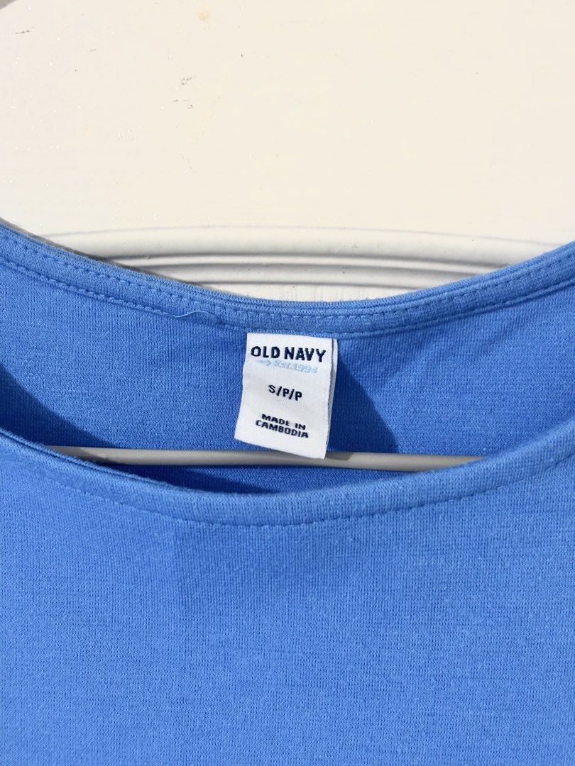 Old Navy Blue Tank Dress (Category: Dresses) located in Taguig. Submitted by lykadurana_725 (Listing ID 1468073741, Image 2). Description: - old navy - sleeveless racerback dress, casual fit - Size: Small on tag (can fit to s to medium womens) rfs: decluttering mod: via lalamove/j&t location: north signal village taguig city pm for more details 📩.