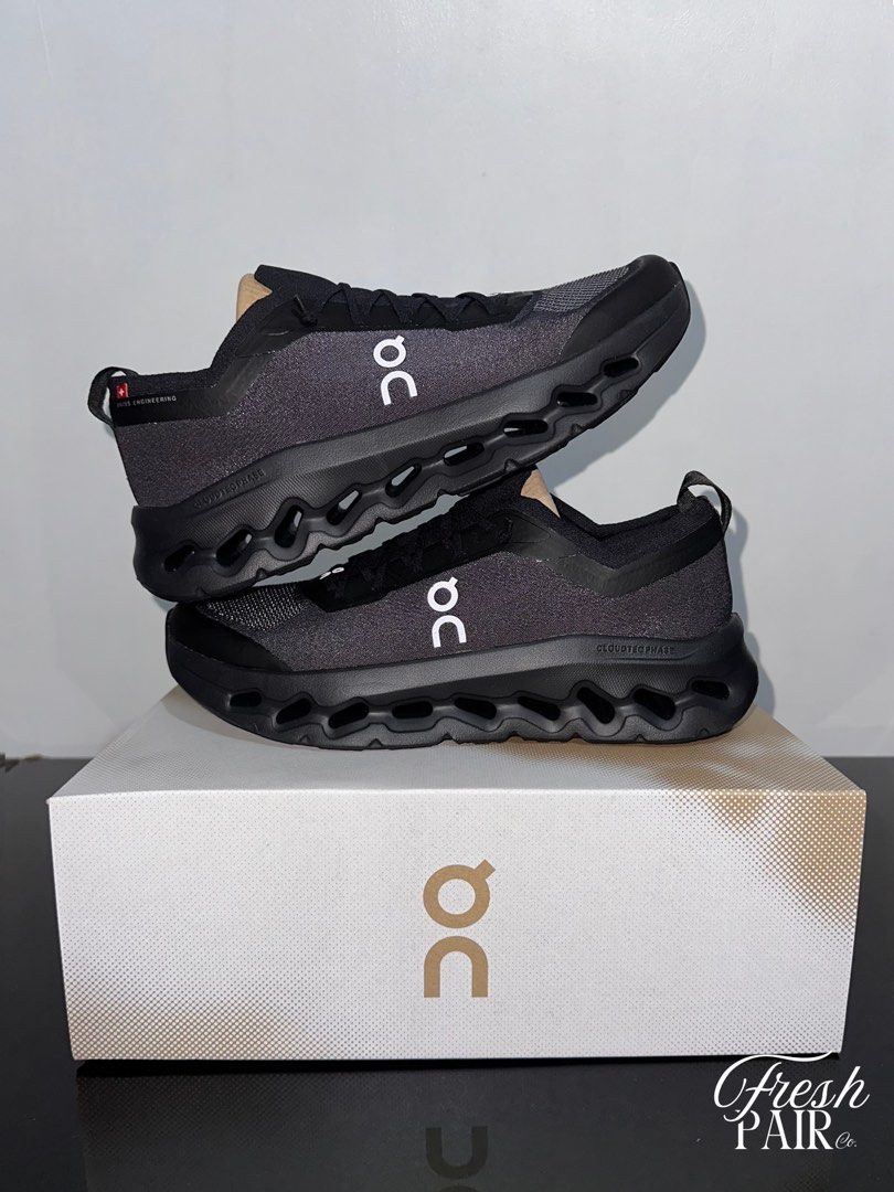On Cloud Cloudtilt Moon Black (Category: Sneakers) located in Cebu City. Submitted by freshpairco_ (Listing ID 1468148690, Image 1). Description: On Cloud Cloudtilt Moon Black 💵 Price: ₱11,700 📏 Available Size: For Mens • 9 US • 10 US 🚚 Free delivery within Ayala or IT Park 🤝 Meet-up / pick-up at Deca Homes, Hernan Cortes ✅ 101% Legit/Authentic (Money-back guarantee if proven fake) 🛡️ Vouch & authenticate all you want Disclaimer: Fresh Pair 