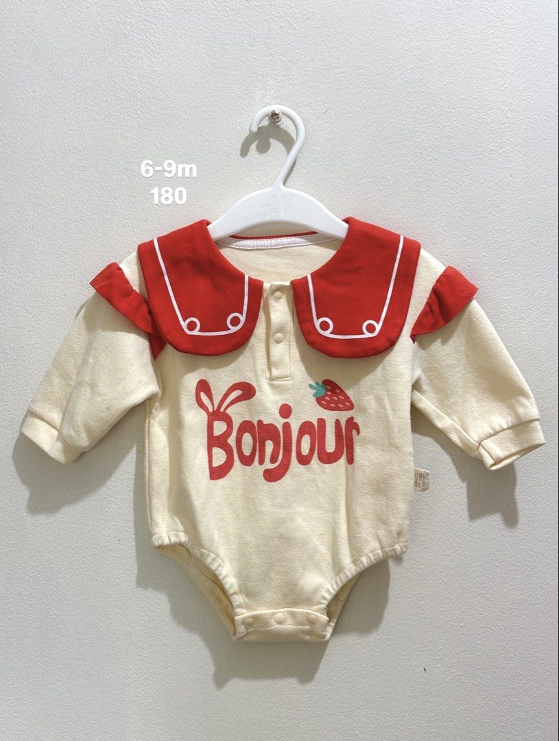 Onesie Strawberry 6-9m (Category: Babies & Kids Fashion) located in San Juan City. Submitted by reloved.ph3 (Listing ID 1468099971, Image 1). Description: .
