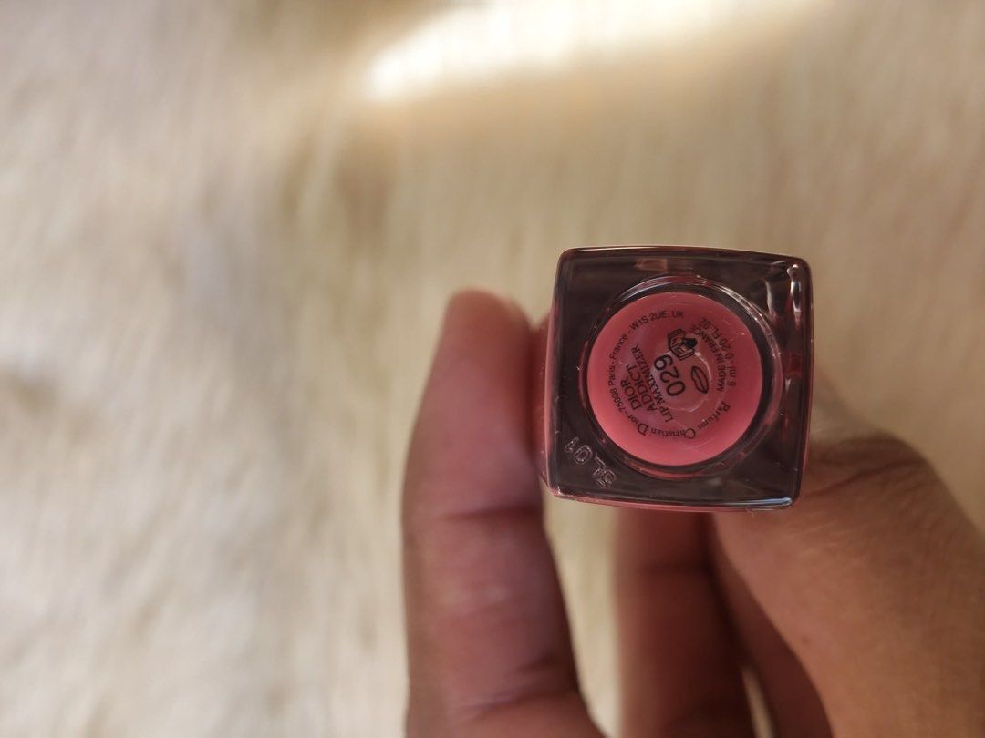 Original Dior Addict Lip Maximizer 6ml. (Category: Makeup) located in Quezon City. Submitted by docshop.orig (Listing ID 1468219052, Image 3). Description: 🌺 Shade: 029 🌺 Batch Code: 5LO1 🌺 Prod. Date: Nov. 2025.